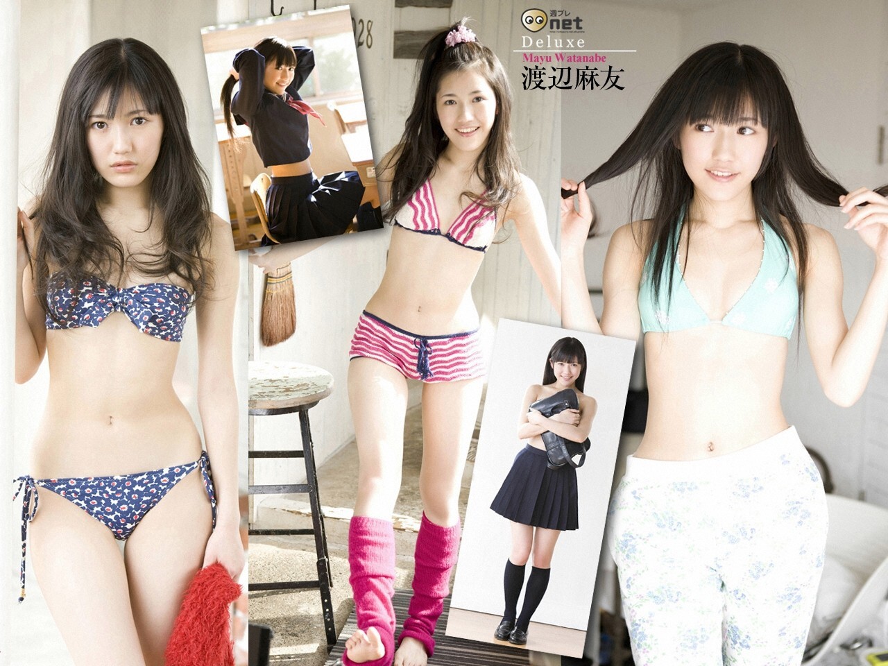 渡辺麻友 清纯美女写真 [WPB-net Deluxe]